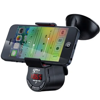 

New Style FM 800 Multi-functional Automotive MP3 Player Car FM Transmitter Mobile Phone Navigation Bracket Clip