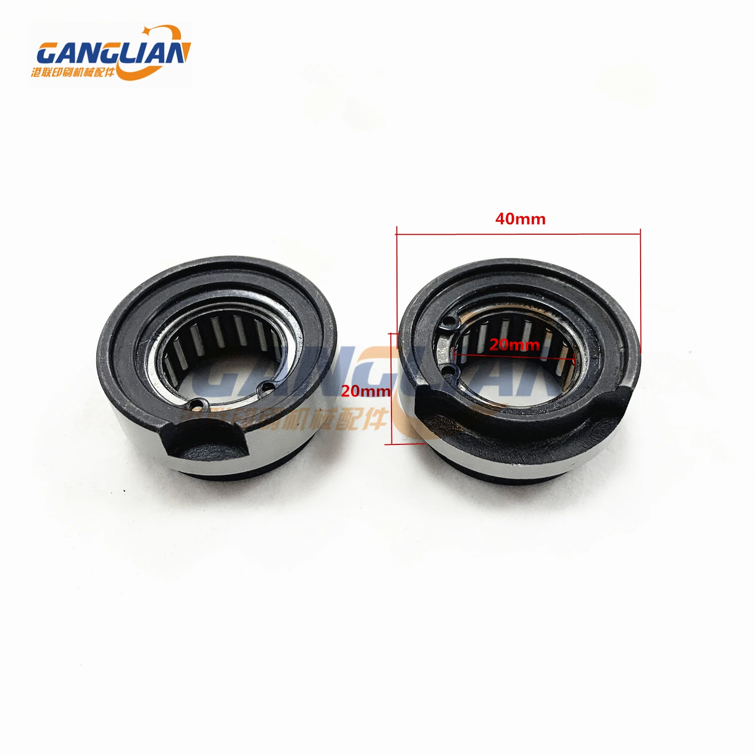 4 Pieces 1 Set KBA 105 ink roller holder KBA ink roller cam follower And Bearings