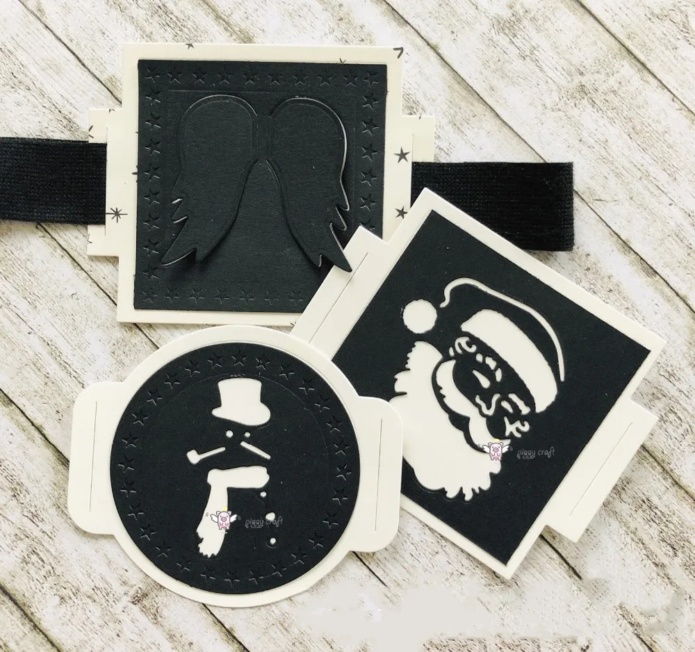 

PP Craft metal cutting dies cut die mold New Santa Claus decoration Scrapbook paper craft knife mould blade punch stencils dies