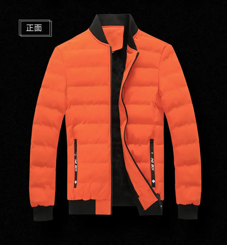 2019 Winter Jackets Coat Men Fleece Warm Male Coats Jacket Parka Thick Thermal Quality Padded Outerwears New Year Gift Clothing 07