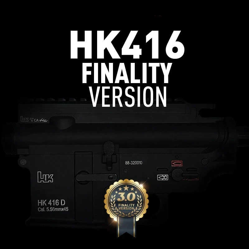 Zhenduo нейлоновая игрушка LDT HK416 V3.0 корпус приемника с металлическими деталями игрушка гелевый шар пистолет аксессуары