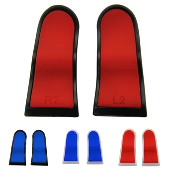 

Plastic Rubber Bent L2 R2 Extended Triggers Buttons for PlayStation 4 PS4 Dualshock Game Controller Trigger Extender