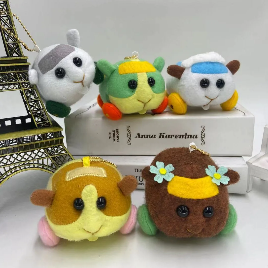 Anime Pui Pui Molcar Guinea Pig Plush Doll Keychain Hanging Toy Birthday Gift A 