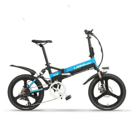 20" G550-S Folding Electric Bicycle Super Stable 400W Electric Bike 48V/13A Removable High Cap - Цвет: 48V 10.4A 400W