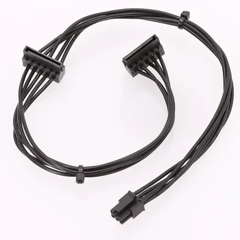 

High Quality Mini 6Pin 6-Pin to Dual SATA SSD Power Cable with Optical Drive Wire for Dell Vostro 3070 3670 3967 3977 3980 18AWG