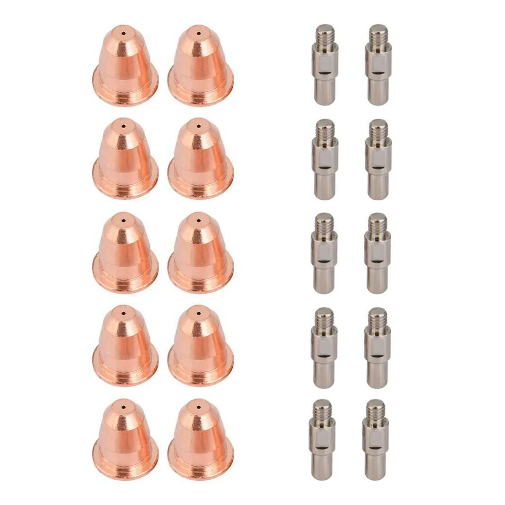 

For S25 S45 Plasma Cutter Torch 10pcs PD0116-08 Nozzles 10pcs PR0110 Electrode