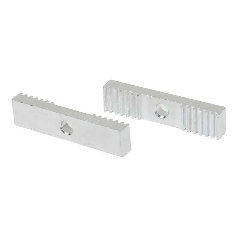 

2Pcs Aluminum Alloy Tooth Pitch 2mm Aluminum Sheet Reprap GT2 Timing Belt Fixing Piece Clamp Fixed Clip 9*40mm CNC For Print