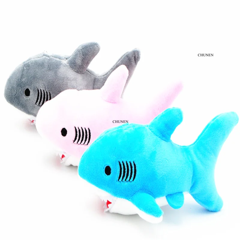 Size 7CM And 18CM , Small Shark Plush TOY DOLL ; Stuffed TOY Plush Accessories 1