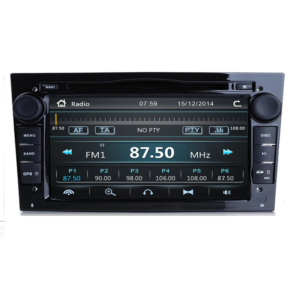Sale 7"2Din Car multimedia player For Opel Astra Vectra Antara Zafira Corsa Car DVD Radio GPS Navigation maps camera 1