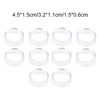 10 PCS Acrylic Clear Display Stand Sphere Holder For Crystal Ball Quartz Glass Stone Base Pedestal Support Decor 5
