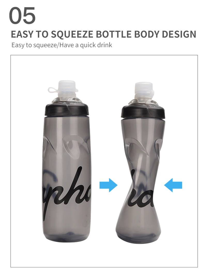 Rapha велосипедная бутылка для воды 620 мл Ультралегкая Запираемая бутылка для воды на открытом воздухе для езды на велосипеде, бега, альпинизма, велосипедная бутылка для воды