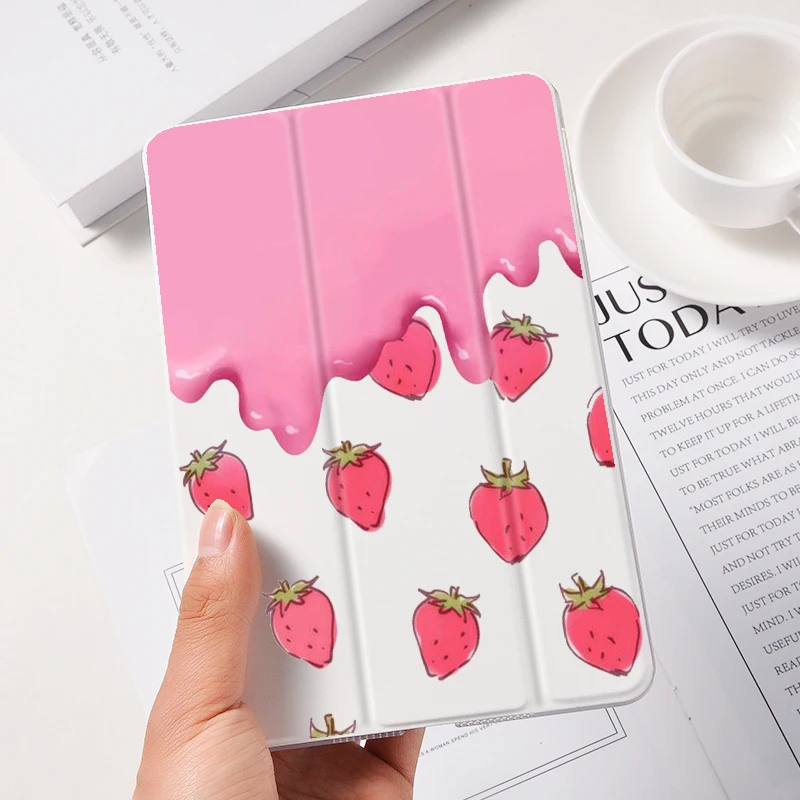 

For iPad Pro 11 Case Cute Fruits For Magnetic Ultra Slim Smart Cover For iPad 11 inch Case Support Wireless Charge For iPad 11
