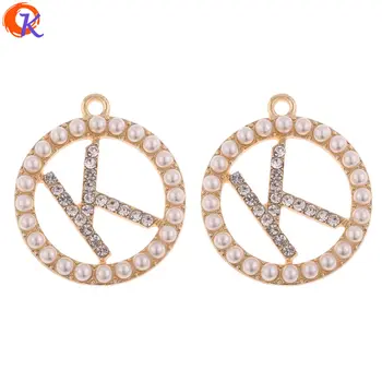 

Cordial Design 30Pcs 24*28MM Jewelry Accessories/Charms Pendant/Imitation Pearl/Round Shape/DIY/Hand Made/Earring Findings