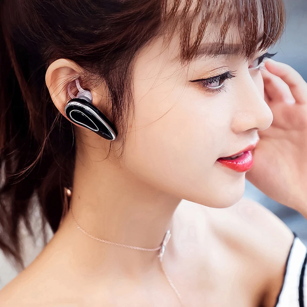 Бизнес Bluetooth V5.0 беспроводной стерео спортивный музыкальный наушник с микрофоном Handsfree телефонный звонок наушники для смартфонов