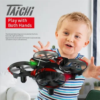 

Kids Toy T2G Infrared sensor interactive remote control mini drone remote control quadcopter aircraft RC helicopter gift