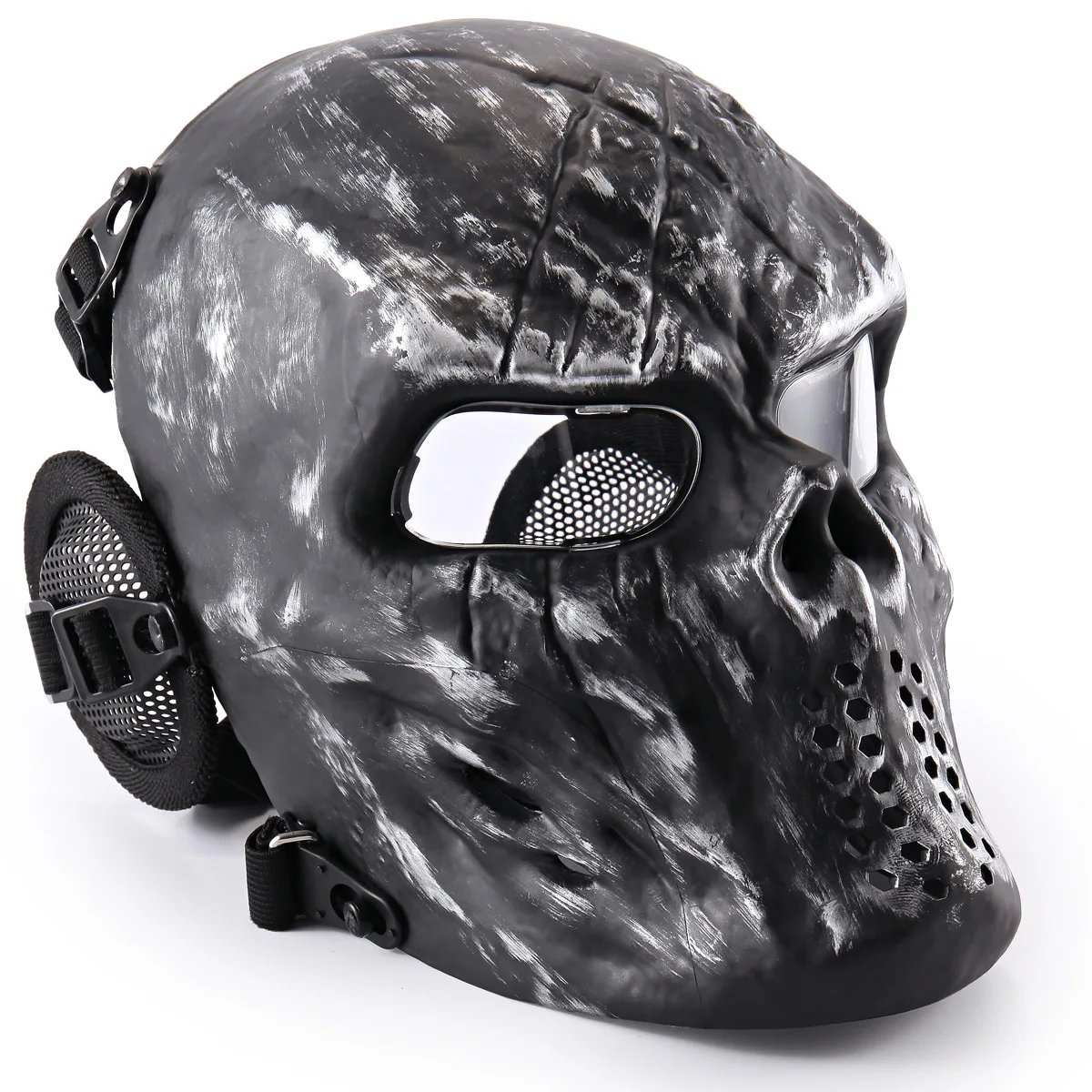 

Wolf Warriors M06 Skeleton Protection Lens Earmuff-Mask Christmas Mask Cycling Full Face Army Fans Outdoor