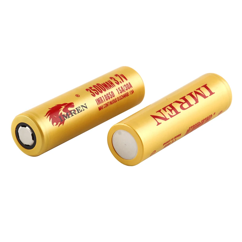 18650 Батарея 3 7 V литиевая батарея 3500mAh 30A|Перезаряжаемые батареи| |