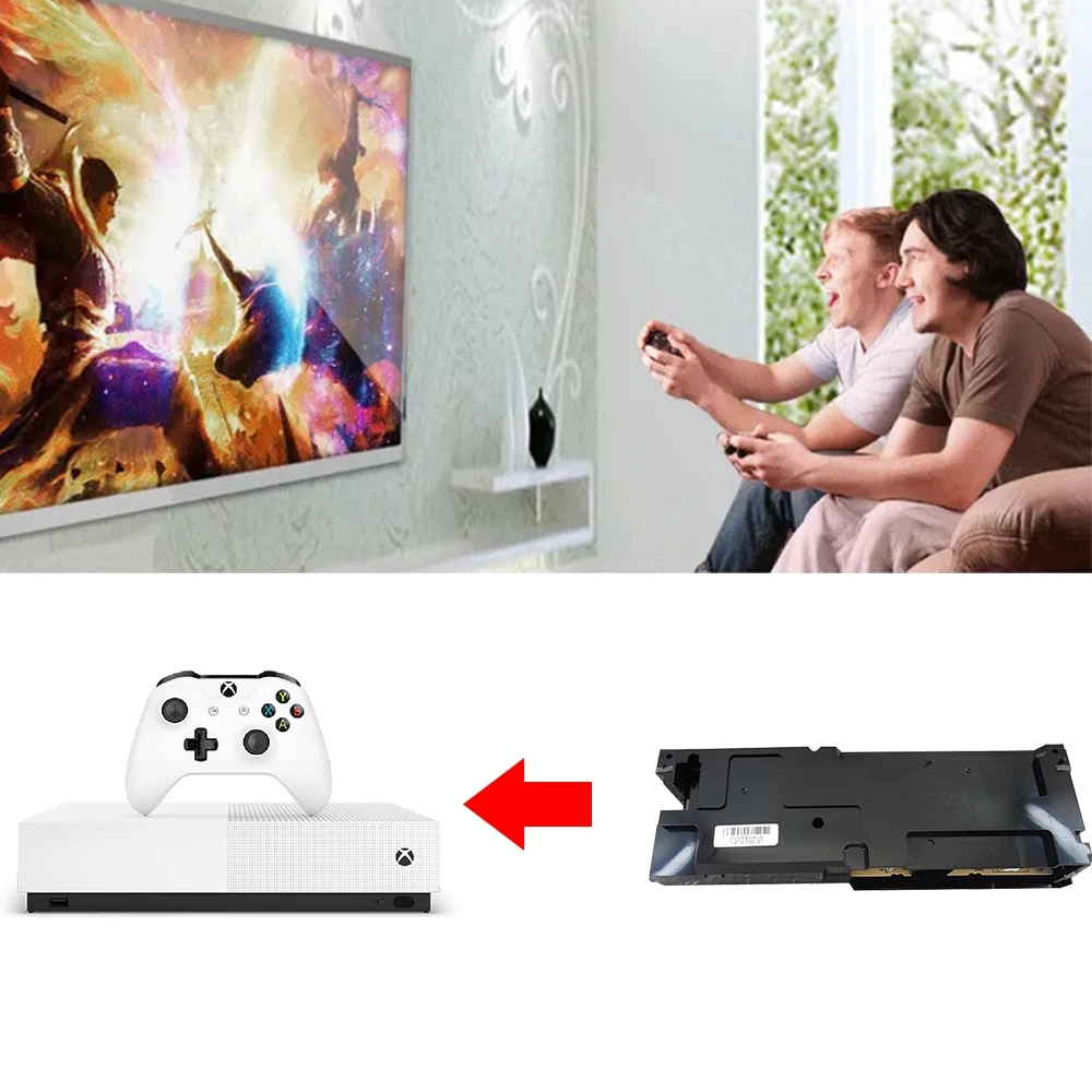 Замена адаптер питания ADP-240CR ADP 240 CR 4 Pin для Playstation 4 PS4 консоли Запчасти