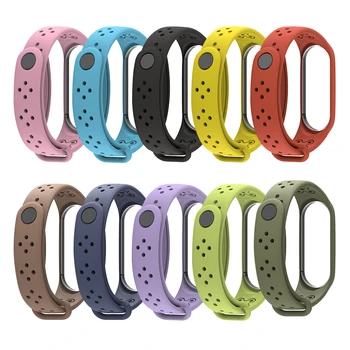 

New Silicone Wrist Strap for Xiaomi Mi Band 4 Strap Double Color Watch Replacement For Miband 4 Watch Smart Accessories