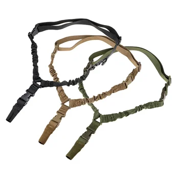 

Rifle Gun Sling Rope Hunting Tactical One Single Point Sling Military Adjustable