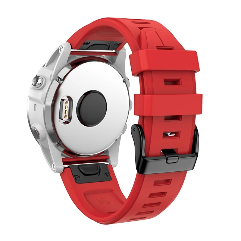 Часы Quick Release силиконовый 20 мм ремешок для часов Garmin Fenix 5S 5SPlus 6S 6Spro Easy Fit наручный ремешок Y
