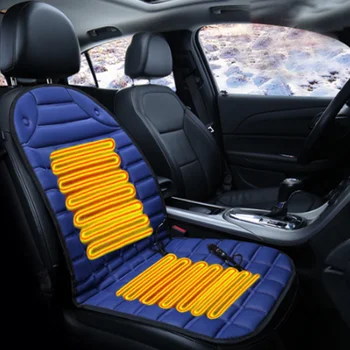 

2pcs 12V Car Front Seat Heating Cover Pad with Intelligent Temperature Controller Winter Heater