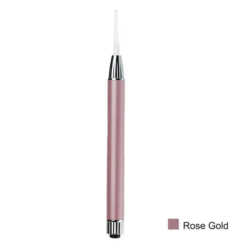 Rose Gold Детский очиститель для ушей, инструмент для удаления воска, светильник для ушей, ушной очиститель, удалитель ушной серы Ушная кюрета светильник, ложка с лупой - Цвет: Rose Gold