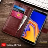 For Samsung Galaxy J4 Plus Case flip leather Magnetic case for For Samsung J4 Plus 2018 J415F SM-J415F J4Plus Cover Coque 2