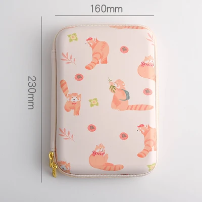 bear-big EVA Kawaii школьный пенал большой футляр для хранения ручки для девочек и мальчиков Милая коробка с канцелярскими принадлежностями комплект коробка художественные принадлежности - Цвет: bear-big