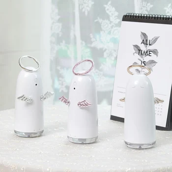 

230ML Air Humidifier Angle Oil Diffuser USB Humidifier Aromatherapy Atomizer Home Office Mist Maker Fogger With Led Night Lights