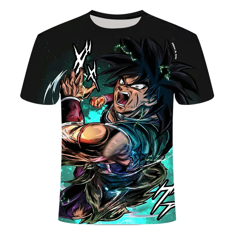 Новинка, футболка с драконом и шариком, Супер Saiyan Dragon Ball Z Dbz Son, футболка Goku Japan Vegeta, уличная, белая, Азиатский Размер 6XL