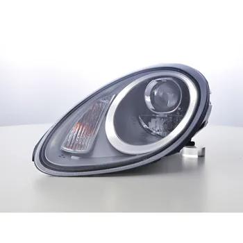 

FKFSPO17013fari Xenon Daylight LED DRL look Porsche Boxster (987) year of Constr. 04-08 silber