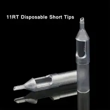 Профессиональные 50 шт одноразовые стерильные насадки для татуировок наконечники игольчатой трубки 3RT/5RT/9RT/11RT игольчатая трубка поставка машины