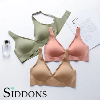 

Fashion Sports Bra Comfortable Wireless Contour Bra Breathable Underwear Seamless No Underwire Sports Yoga Running BrasSeamless