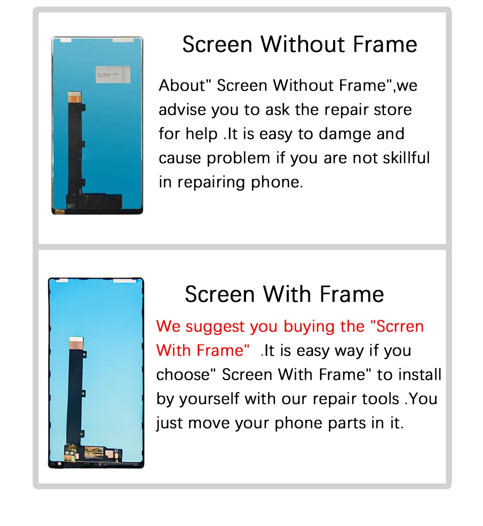 6,4 дюймовый экран для замены для Xiaomi mi x ЖК-дисплей и сенсорный экран дигитайзер Рамка в сборе Набор для mi x Pro 18k версия