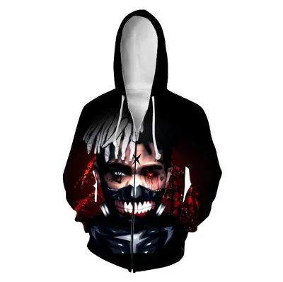 

xxxtentacion 3D Printed Men Hoodies Autumn Spring Zipper Hooded Harajuku Hiphop Sweatshirts