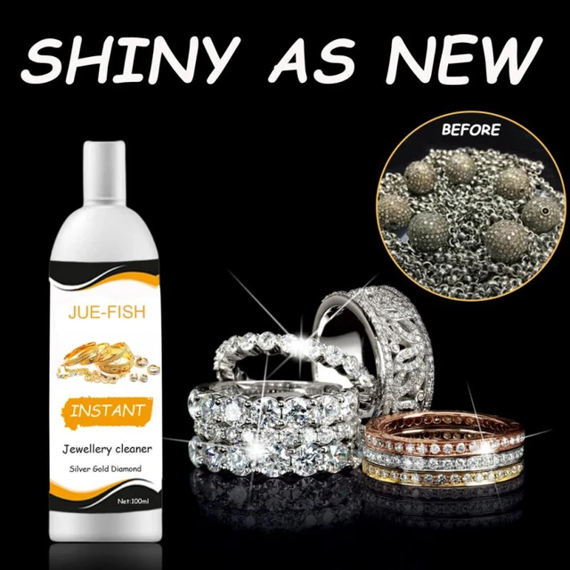 Connoisseurs Jewelry Cleaner Water For Gold Diamond Platinum Precious  Gemstones Cleaning Agents Bring Brilliance Sparkle