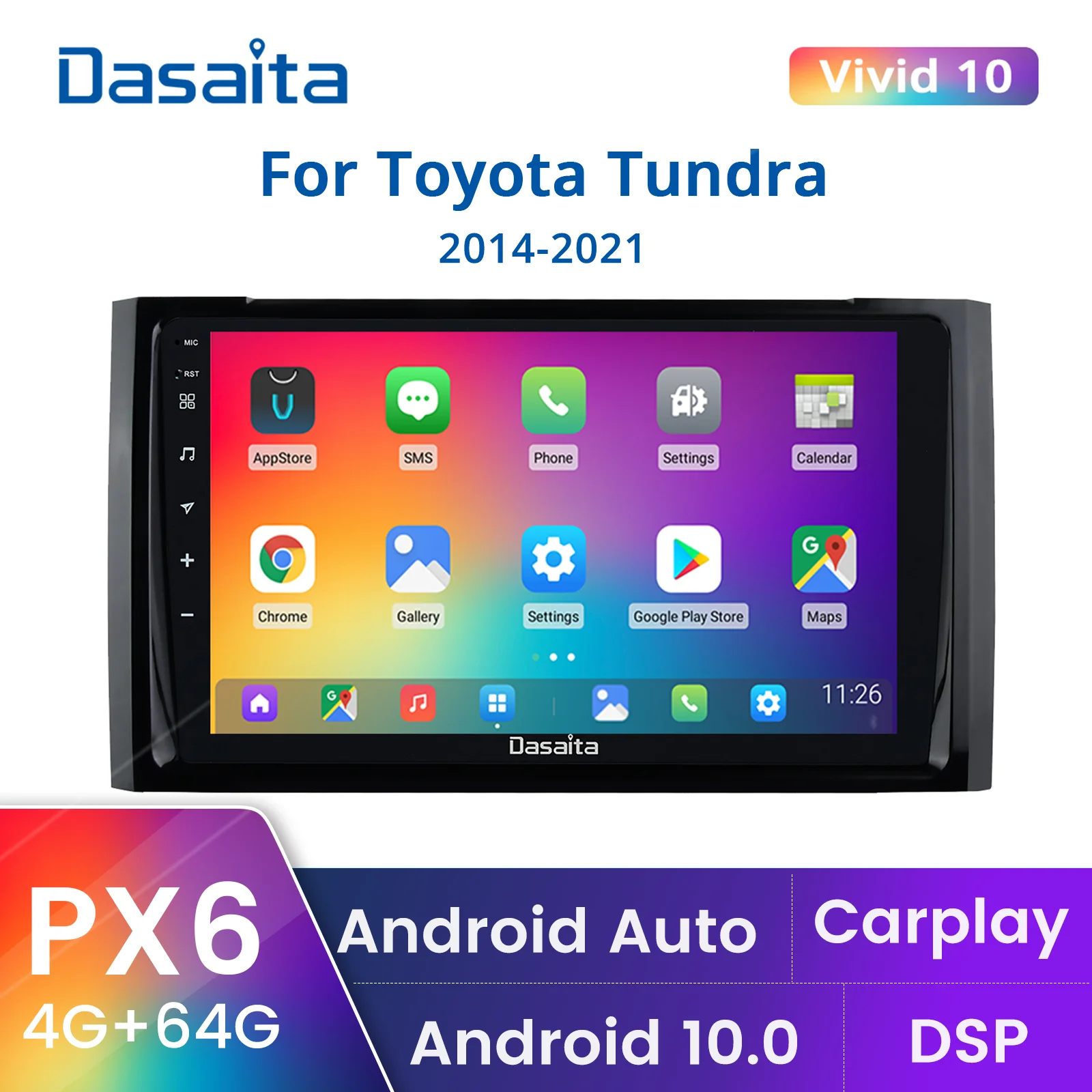 値段 別 Dasaita 9 1喧騒車のラジオトヨタタンドラ14に18 19 21アンドロイド11 10ステレオ受信機にcarplay Gpsナビゲーション 東京 Officenterchile Com