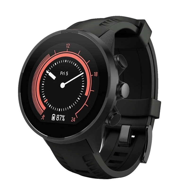 

New Smart Watch Sports Silicone Wristband 22.5 CM For SUUNTO 9 Silicone Strap
