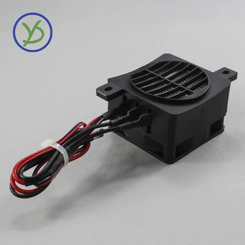 350W 220V 히터 24V DC 팬 온도 조절 전기 히터 PTC 팬 히터 난방 요소 계란 인큐베이터 히터 5
