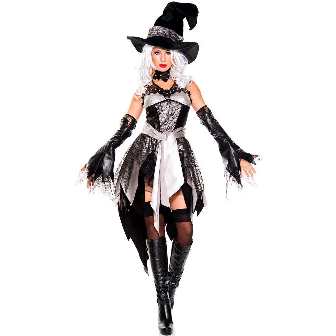 

Halloween Easter Carnival Party Evil Devil Witch Irregular Fancy Dress Stage Performance Horror Demon Vampire Cosplay Costume