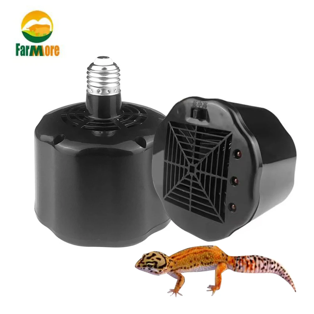 1 2Pcs Heating Lamp Animal Warm Light For Reptile Lizard Tortois Snake