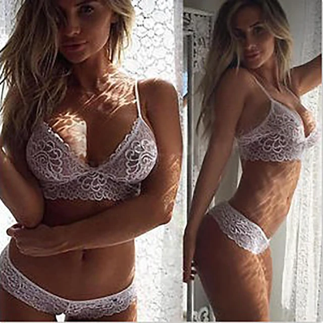 US $1.65 SFIT Transparent Mesh Sports Bras Women Sexy Floral Vest Yoga Running Gym Underwear Seamless Lace P