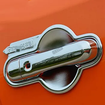 

ABS chrome door handle cover trim 4pcs for Jeep Renegade 2015 2016 2017 2018 2019