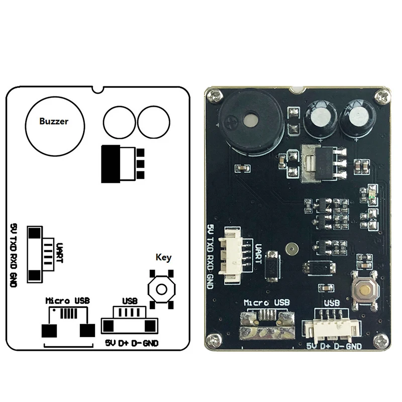 Barcode Scanner GM72 2D/QR/1D Barcode Scanner USB/TTL232 Bar Code Scanner PDF417 QR Code Reader Module For Bus Supermarket