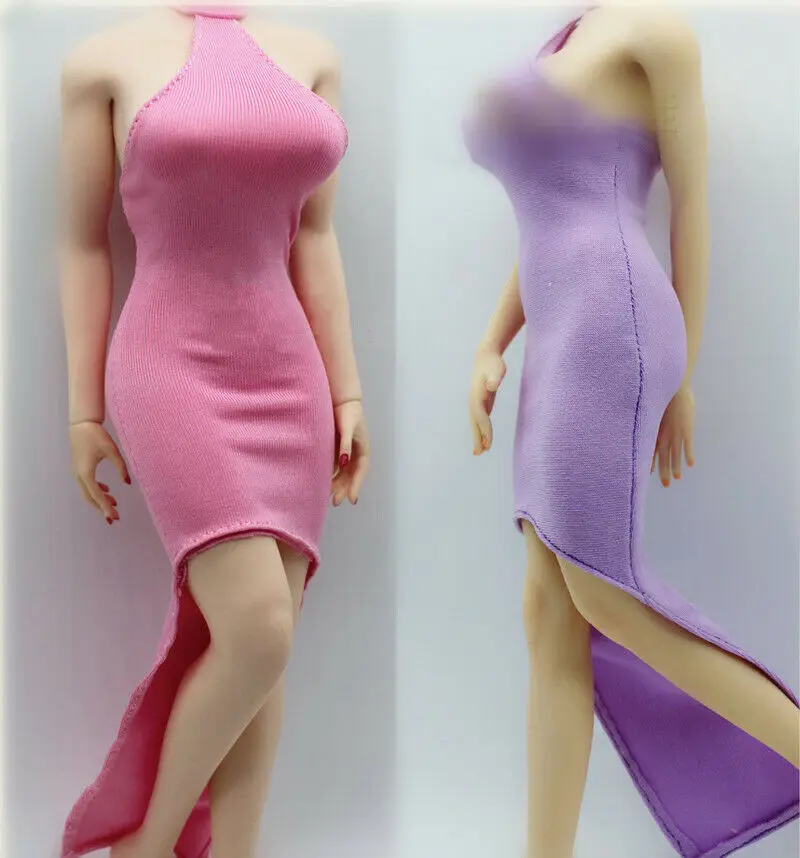 

Ph 1/6 Scale Female Soldier Tight Dress Model for 12" Action Figure Doll