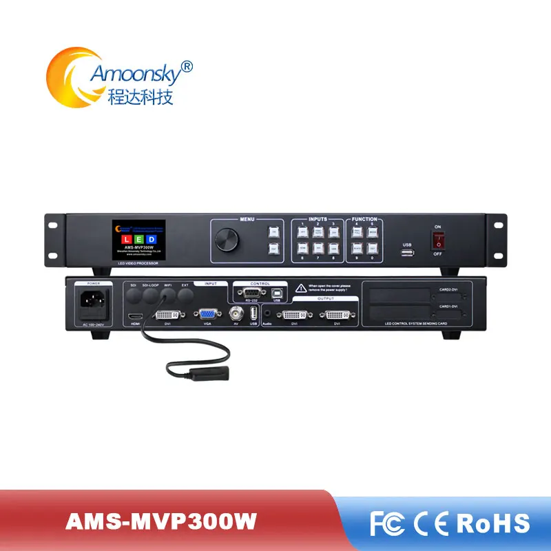 

ams-mvp300w video wall processor support nova linsn control system for outdoor led screen billboard