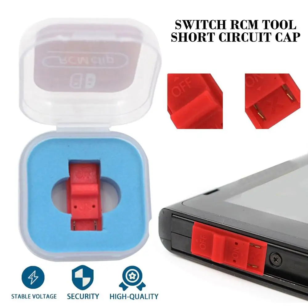 T003RCM Short Circuit Recovery Mode Plastic Jig Tool Clip for Nintend Switch RCM//NS SX OS Short Circuit Tools DN Paper