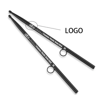 

2PCS Technology Redwood Drumstick Practice Percussion Auxiliary fancy anti-off hand drum stick durable