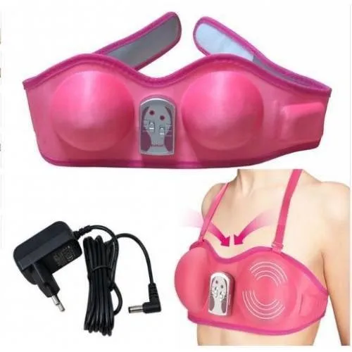 

Women's Bra Breast Enhancement Massage Breast Blow Expansion Vibrating Breast Pad 1